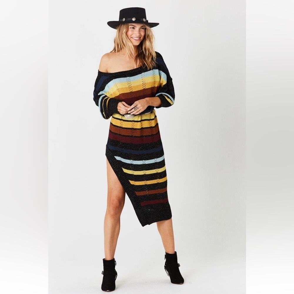 Jen's Pirate Booty Swallowtail Maxi Sweater Dress